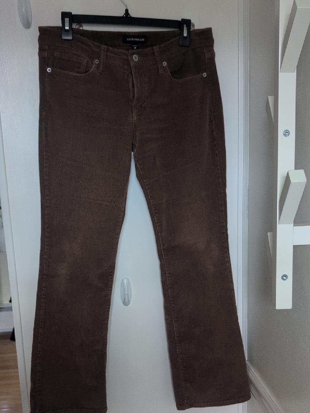 Lucky Brand Brown Corduroy Boot Cut Jeans